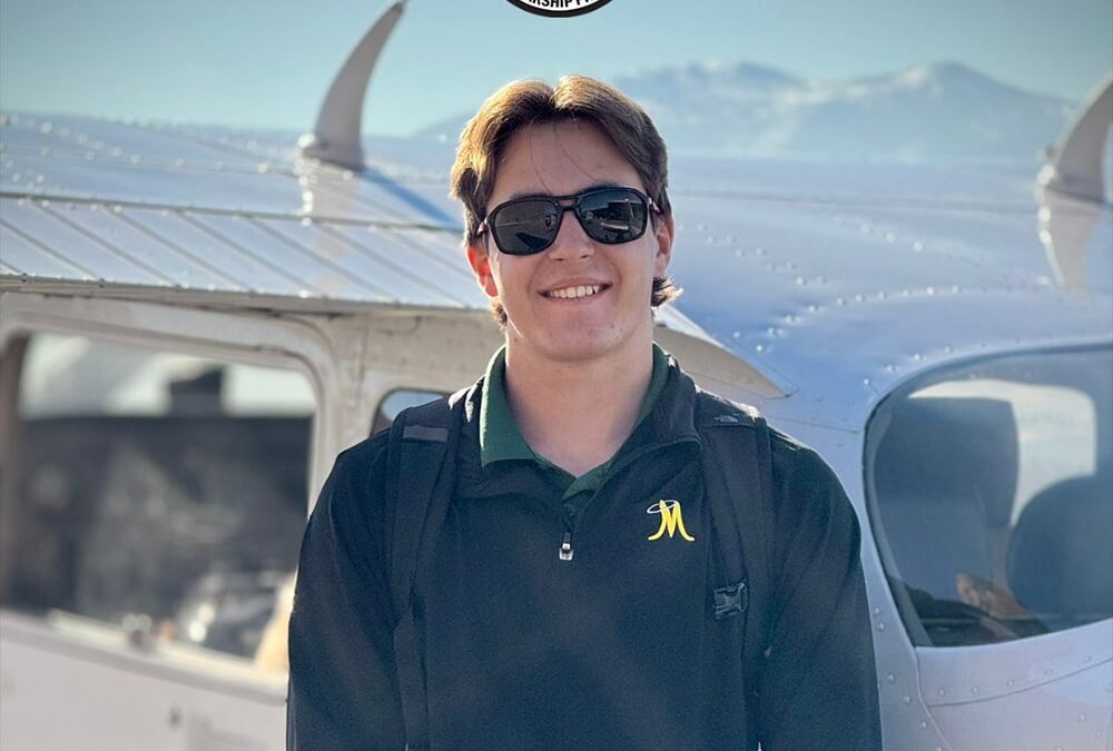 New Private Pilot – Maks Barger