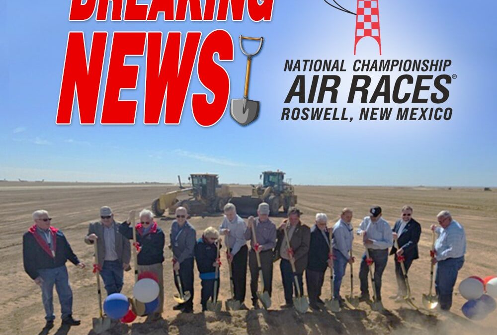 Grandstand Groundbreaking in Roswell