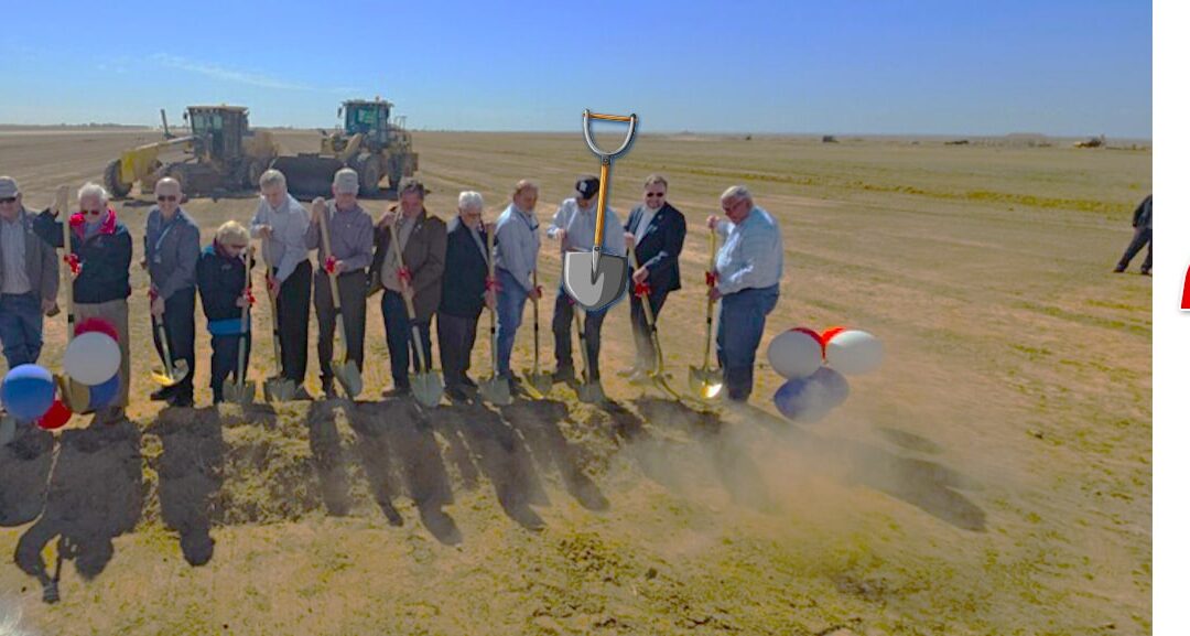 Grandstand Groundbreaking in Roswell